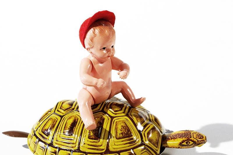 Lehmann Tin Turtle Toy - Antique & Hire