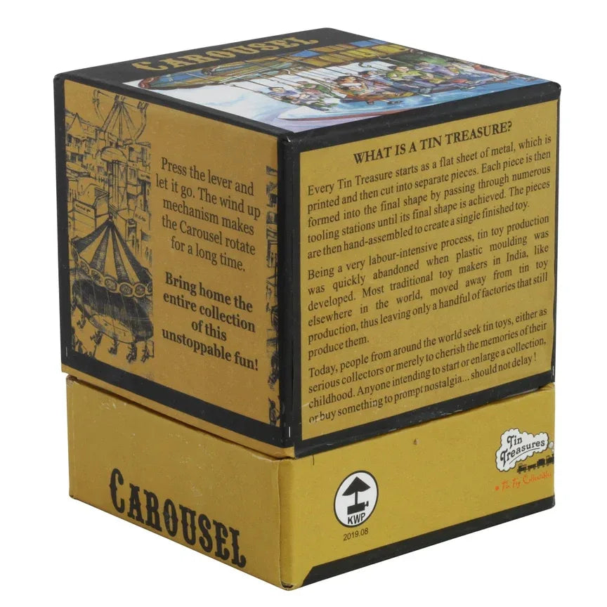 Retro Tin Carousel 13cm - Antique & Hire