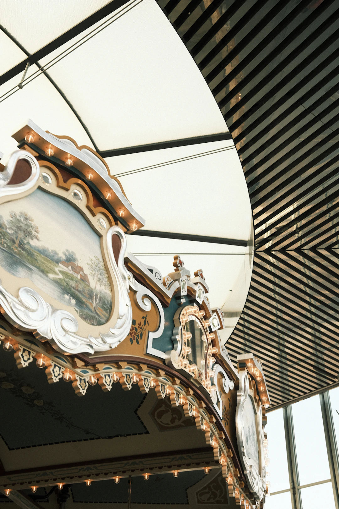 Charming Hand-Painted Tin Carousels for Nostalgic Collectors