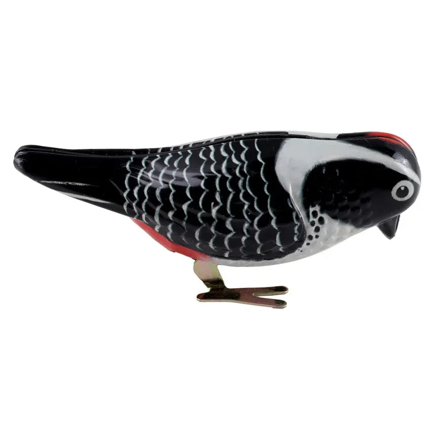 Black Tin Wind-Up Bird 9cm - Antique & Hire