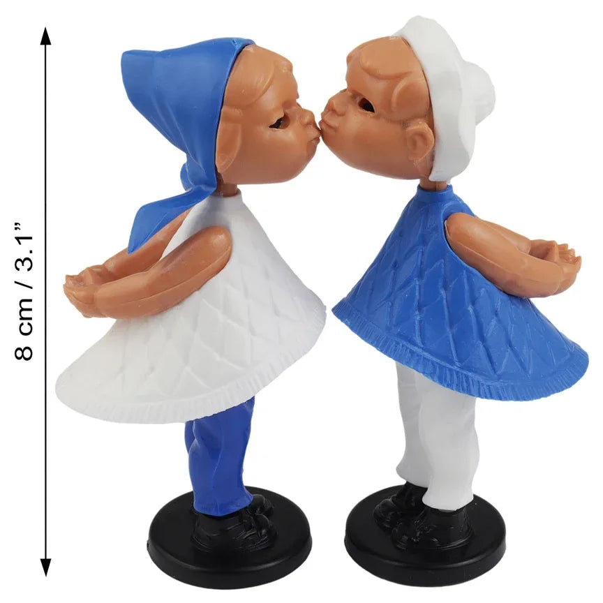 Magnetic Kissing Dolls Pair - Antique & Hire