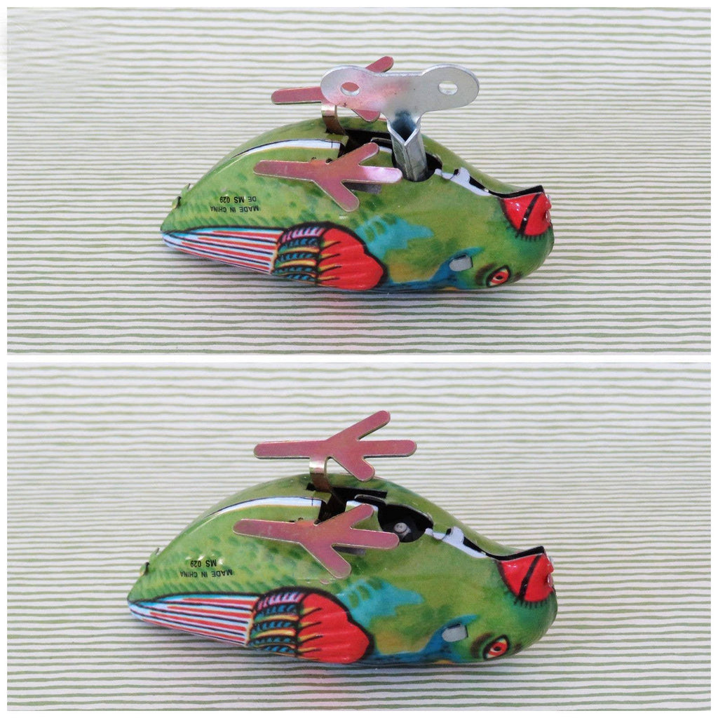 Colourful Tin Pecking Bird - Antique & Hire