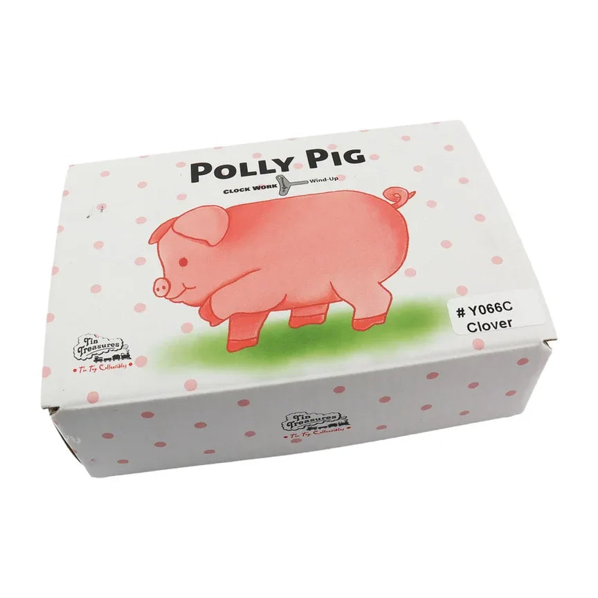 Pink Tin Toy Pig Polly - Antique & Hire