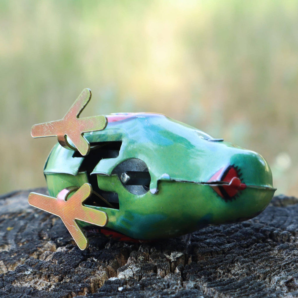 Colourful Tin Pecking Bird - Antique & Hire