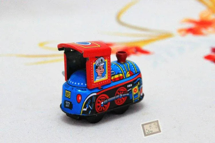 Clockwork Tin Locomotive Toy - Antique & Hire