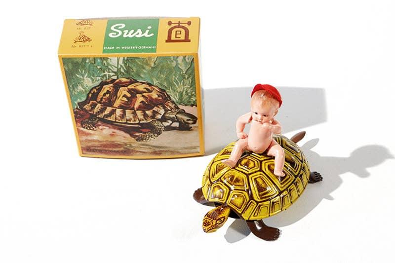 Lehmann Tin Turtle Toy - Antique & Hire