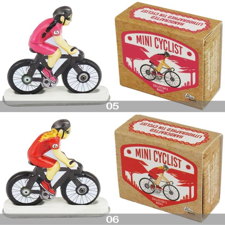 Tin Cyclist Mini Bike Set - Antique & Hire