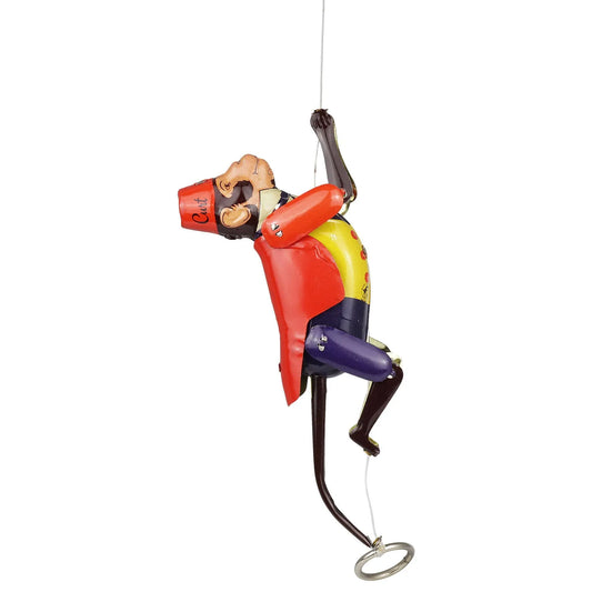 Tin Climbing Monkey 22cm - Antique & Hire