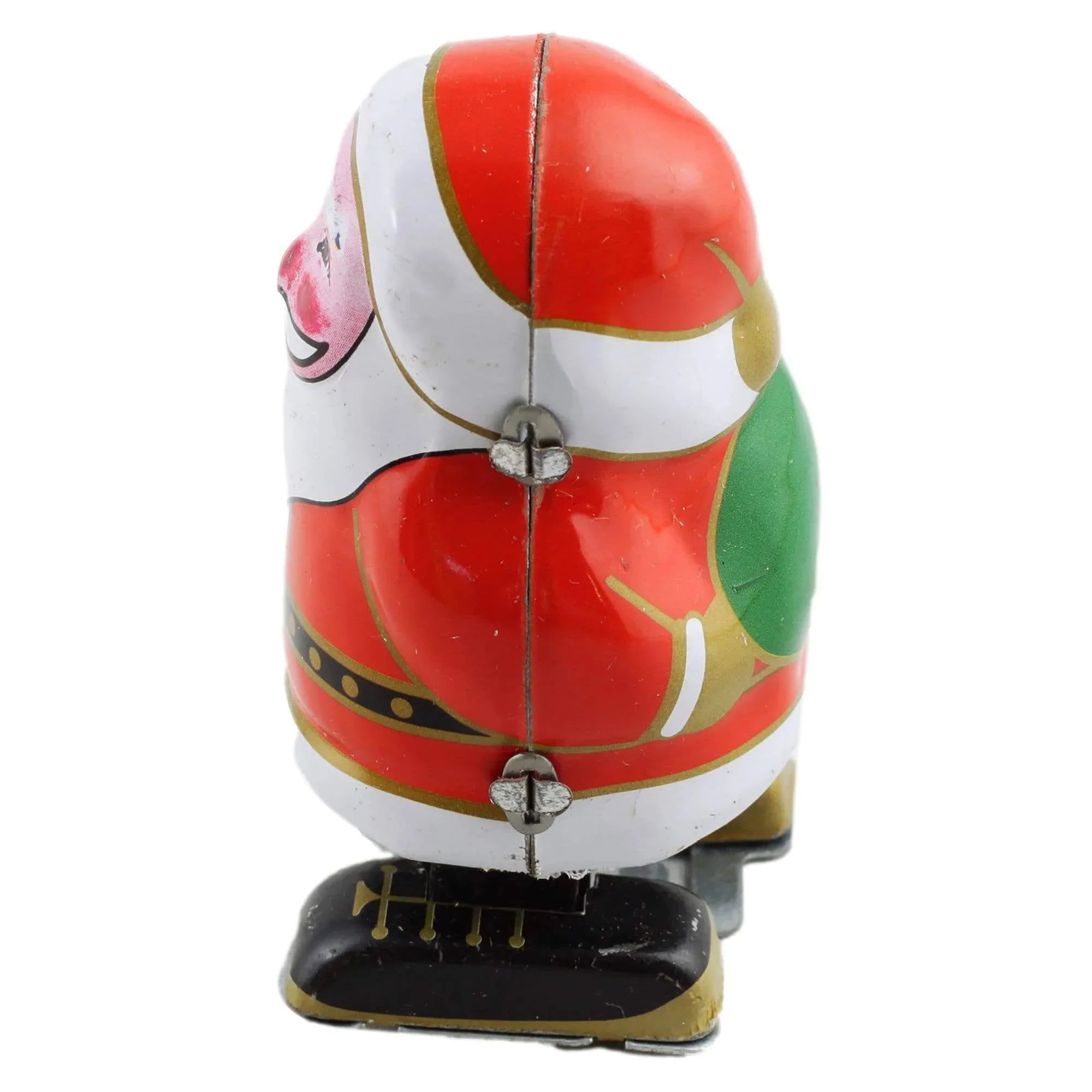 Tin Wind-Up Santa 8 cm - Antique & Hire