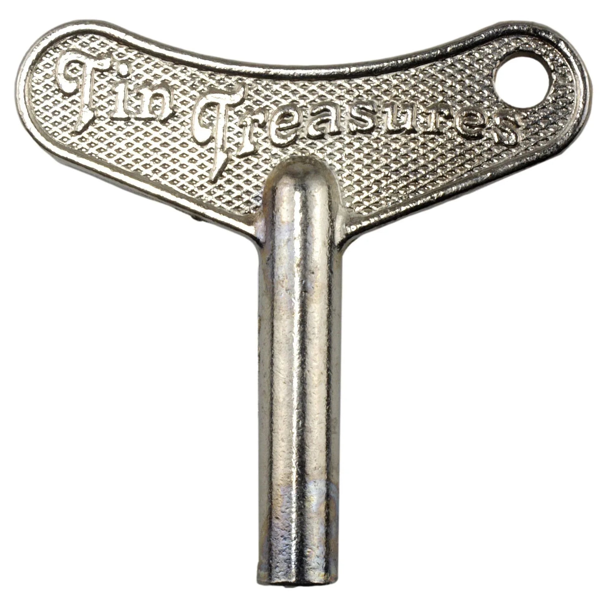 Wind-Up Key 4 x 4 cm Metal - Antique & Hire