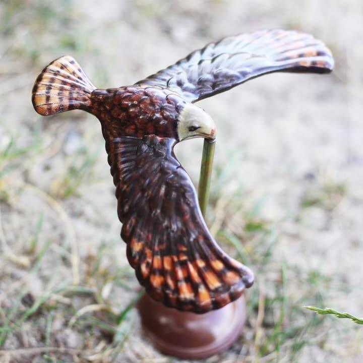 Balancing Tin Eagle - Antique & Hire