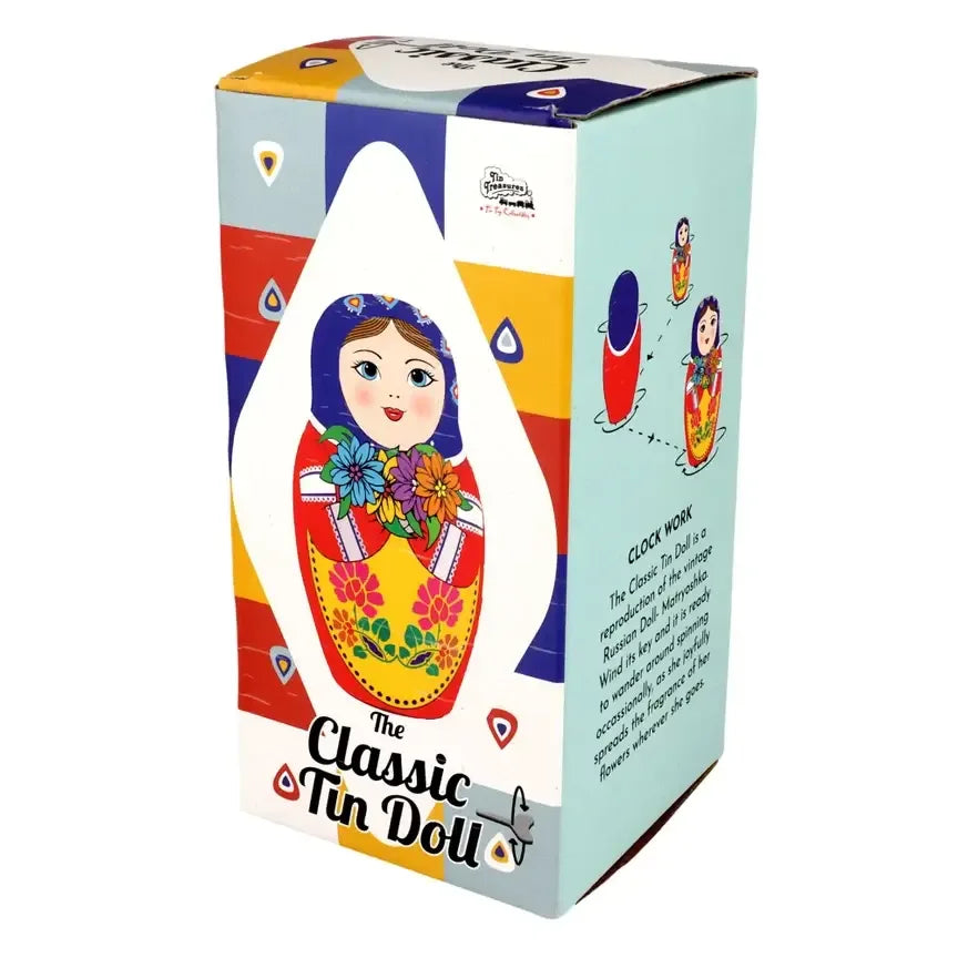 Hand Painted Tin Matryoshka - Antique & Hire