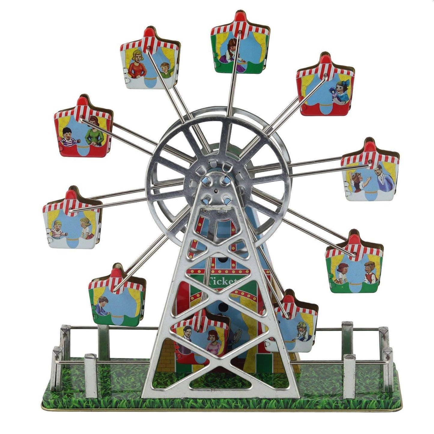 Tin Ferris Wheel Music Box - Antique & Hire