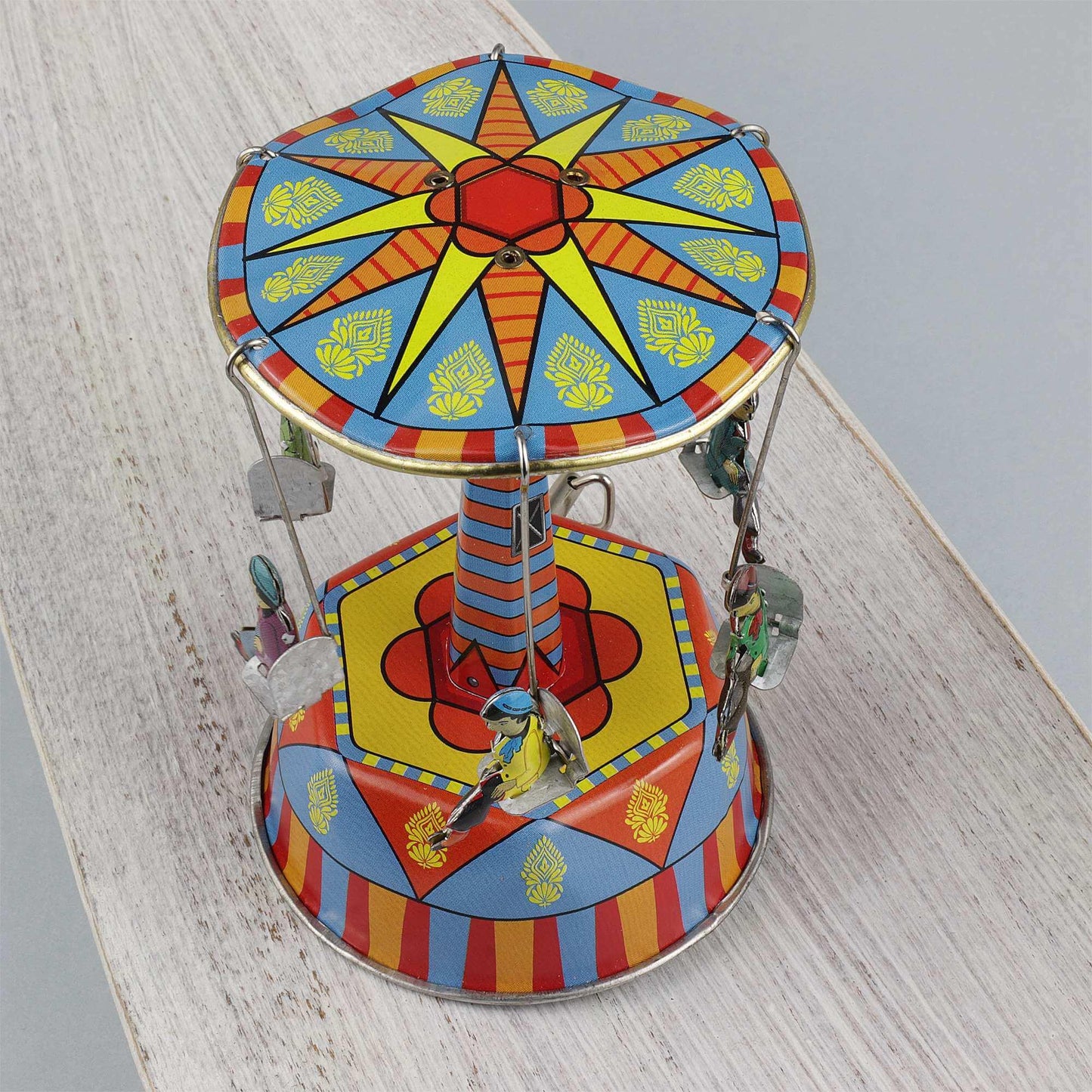 La Vie en Rose Tin Carousel - Antique & Hire