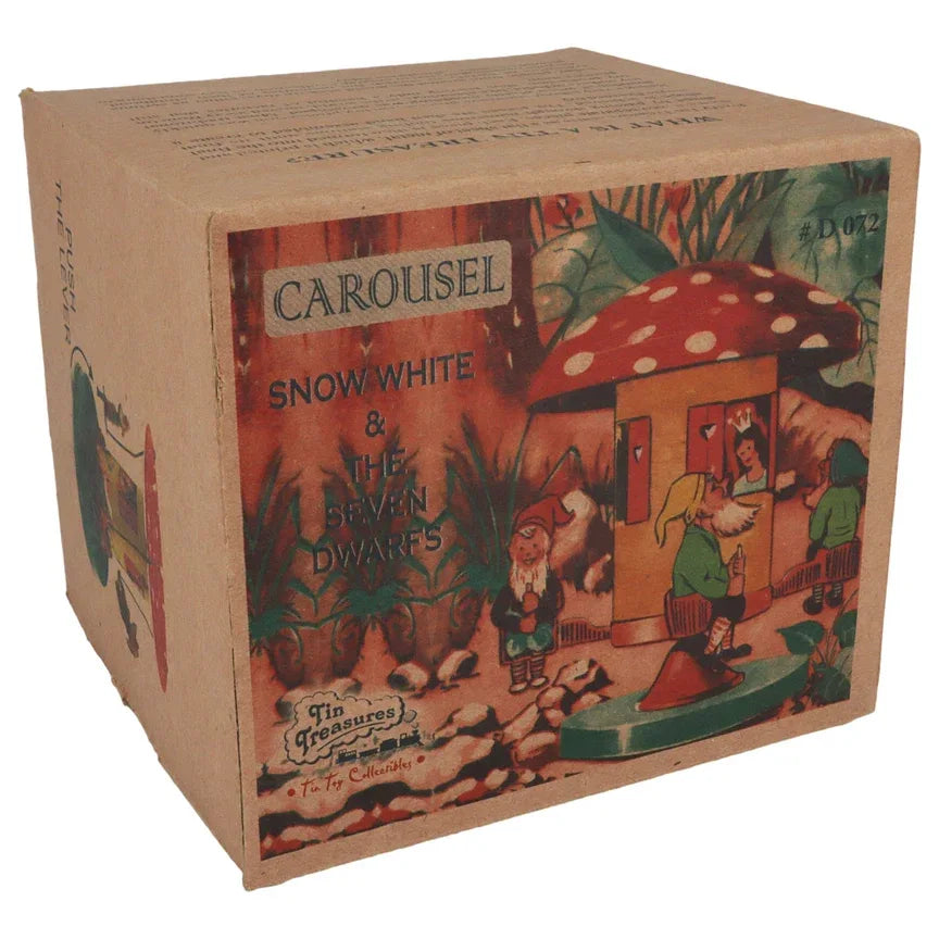 Snow White Tin Carousel - Antique & Hire