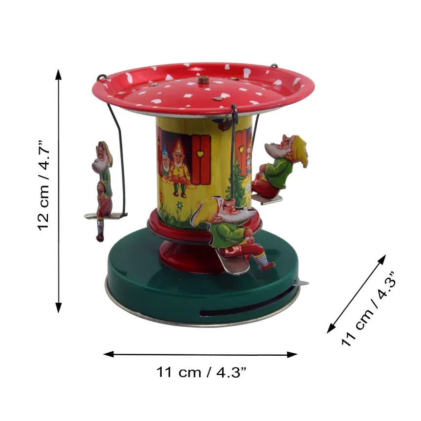 Snow White Tin Carousel - Antique & Hire