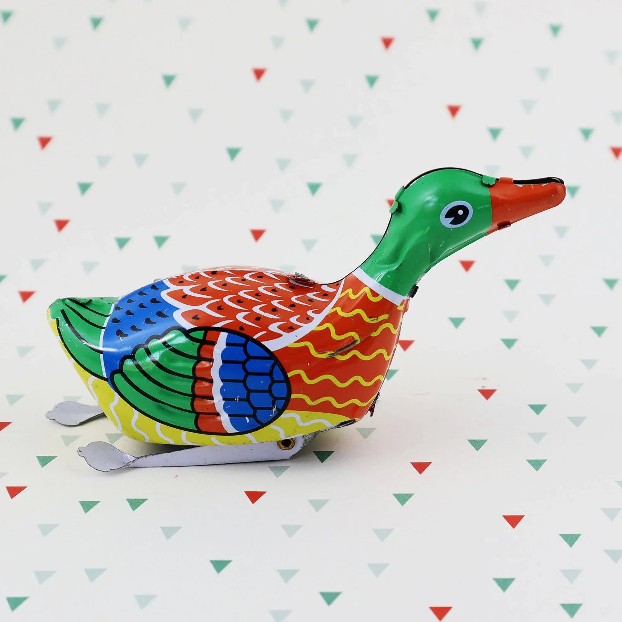 Tinplate Wind-Up Duck - Antique & Hire