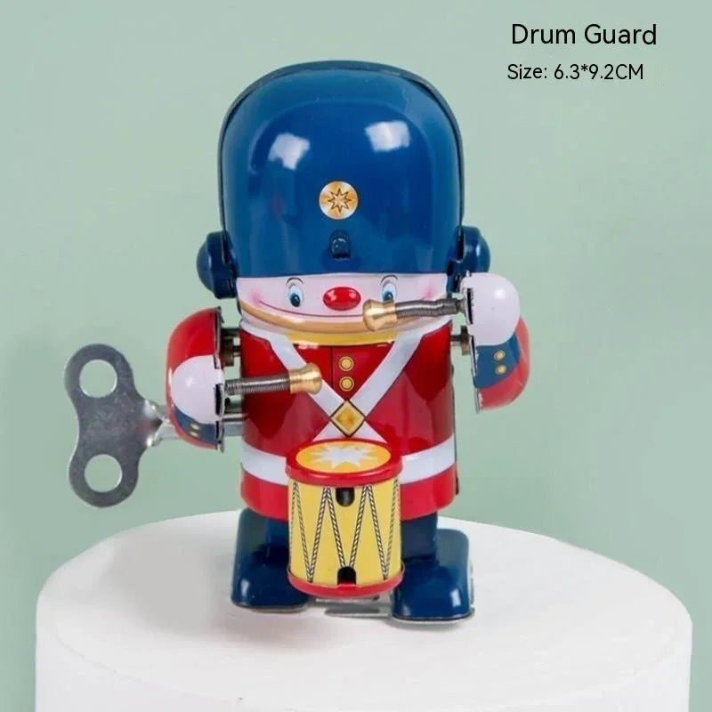 Clockwork Tin Drum Soldier - Antique & Hire