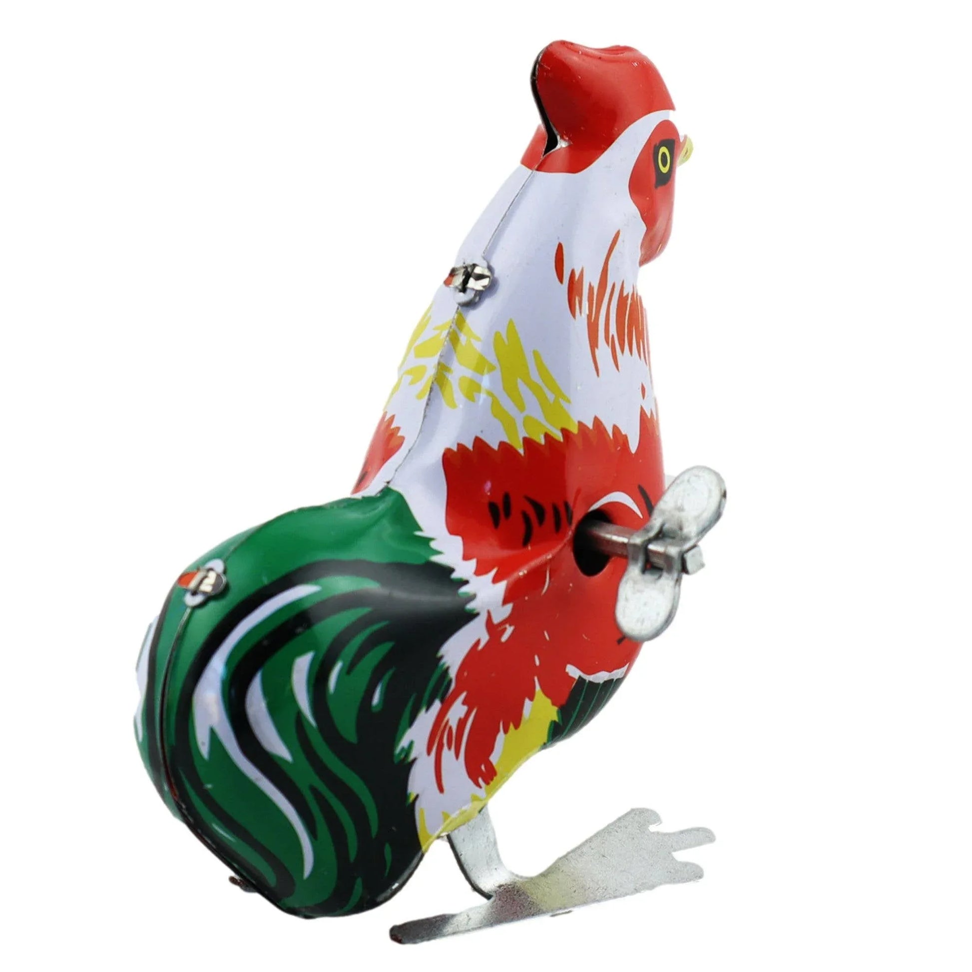 Hand-Painted Tin Rooster - Antique & Hire