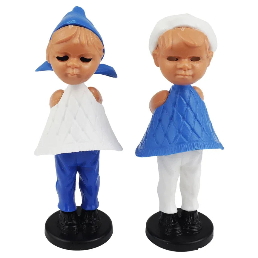 Magnetic Kissing Dolls Pair - Antique & Hire