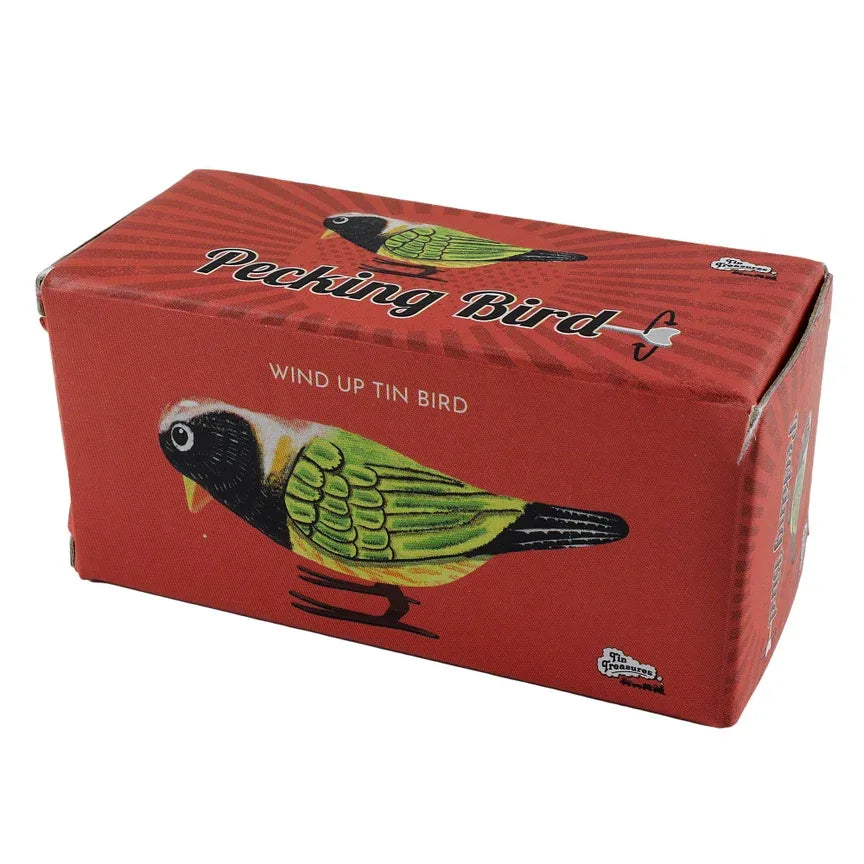 Black Tin Wind-Up Bird 9cm - Antique & Hire
