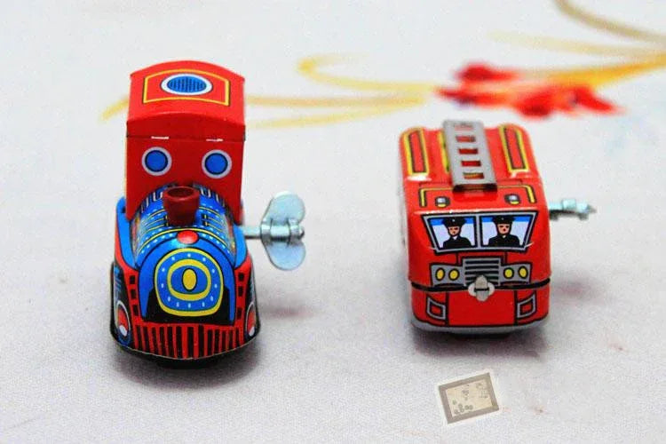 Clockwork Tin Locomotive Toy - Antique & Hire