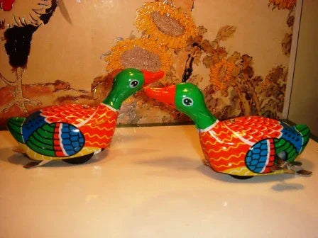 Clockwork Tin Swimming Duck - Antique & Hire