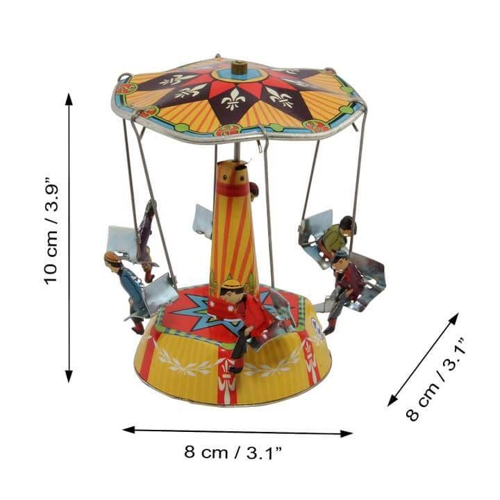 Hand-Painted Tin Carousel - Antique & Hire