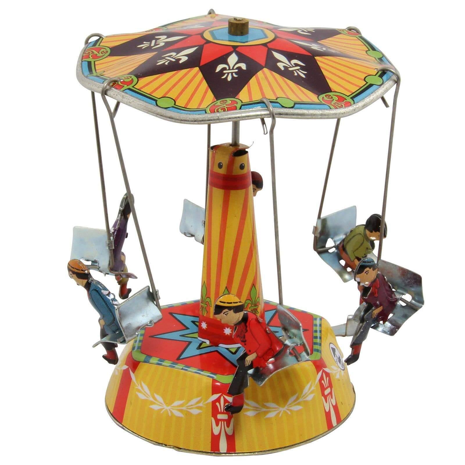 Hand-Painted Tin Carousel - Antique & Hire