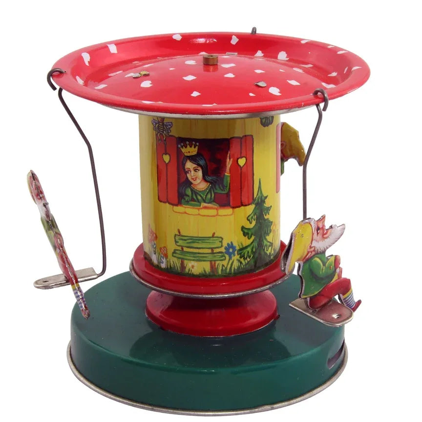 Snow White Tin Carousel - Antique & Hire