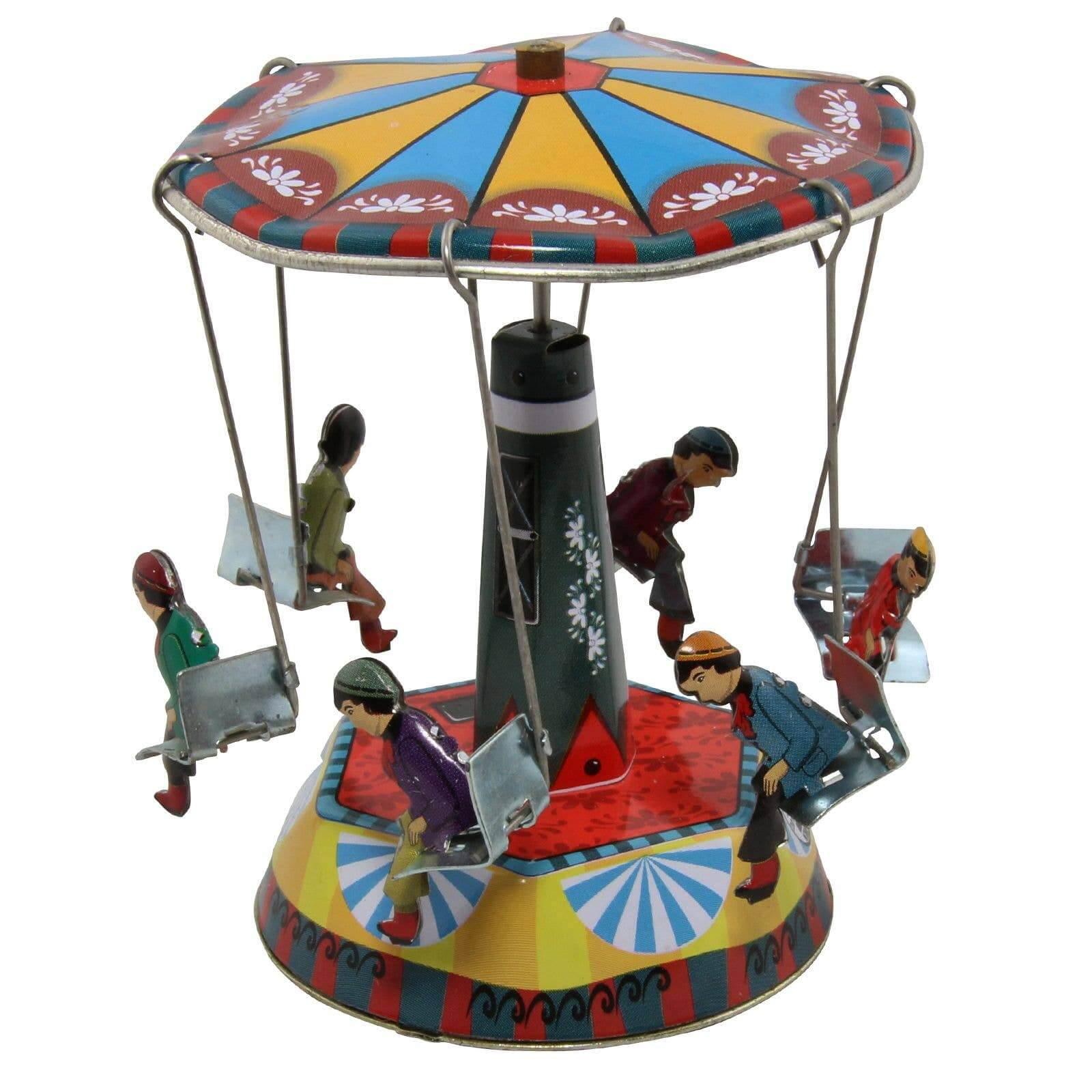 Hand-painted Tin Carousel - Antique & Hire