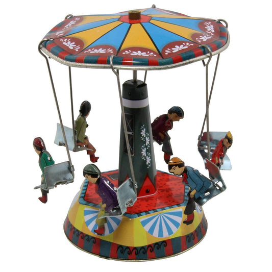 Hand-painted Tin Carousel - Antique & Hire