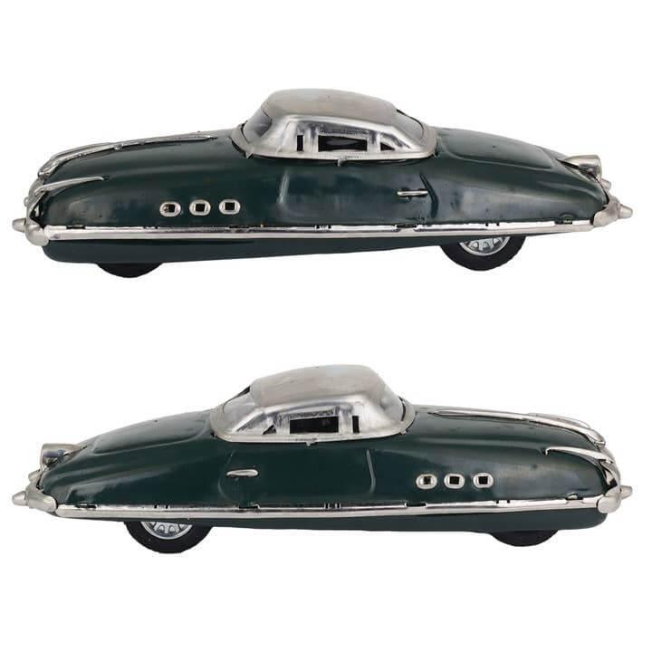 1950s Tin Windup Race Car - Antique & Hire