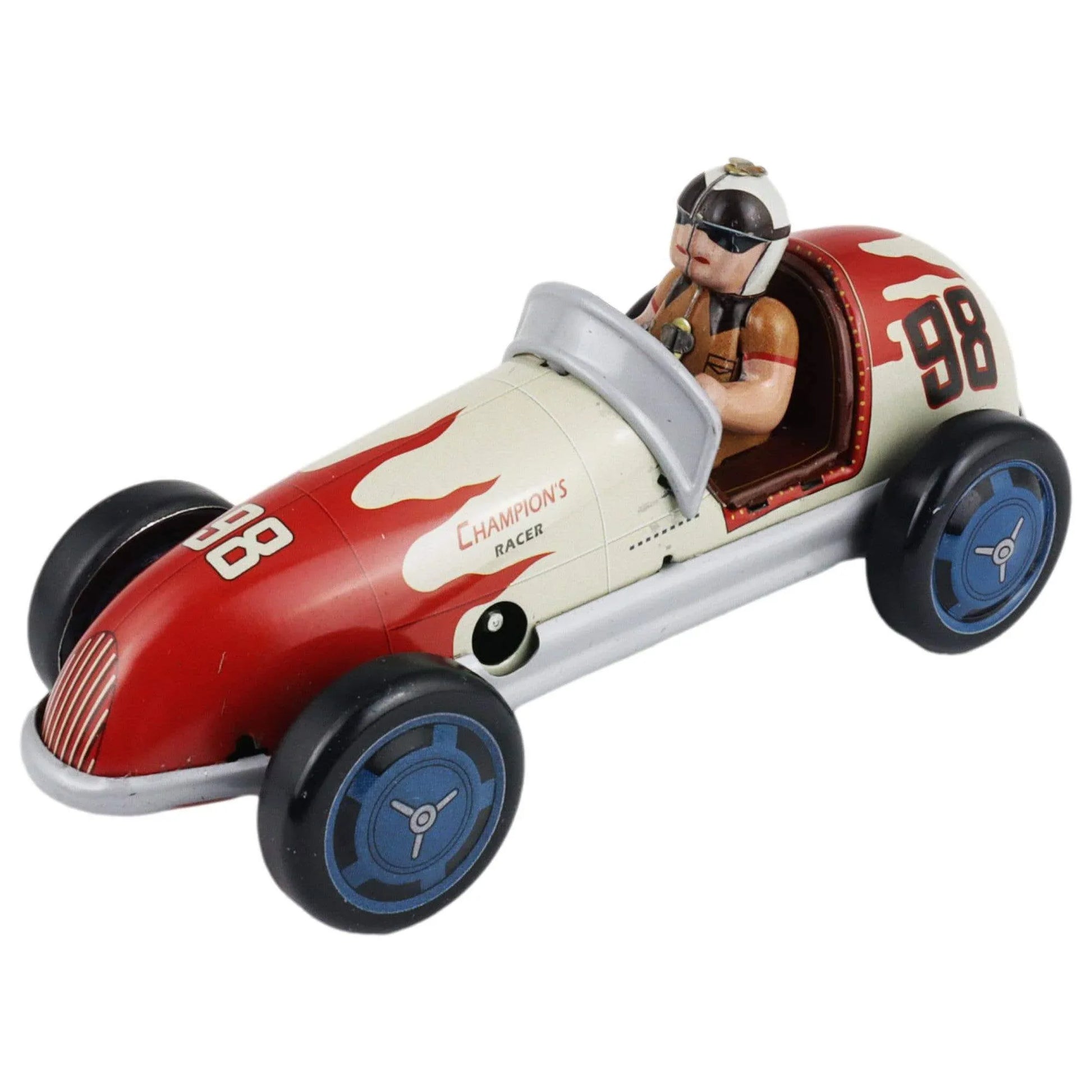 Tin Vintage Race Car Model - Antique & Hire