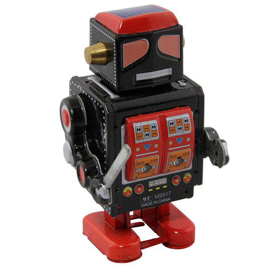 Vintage Tin Wind-Up Robot - Antique & Hire