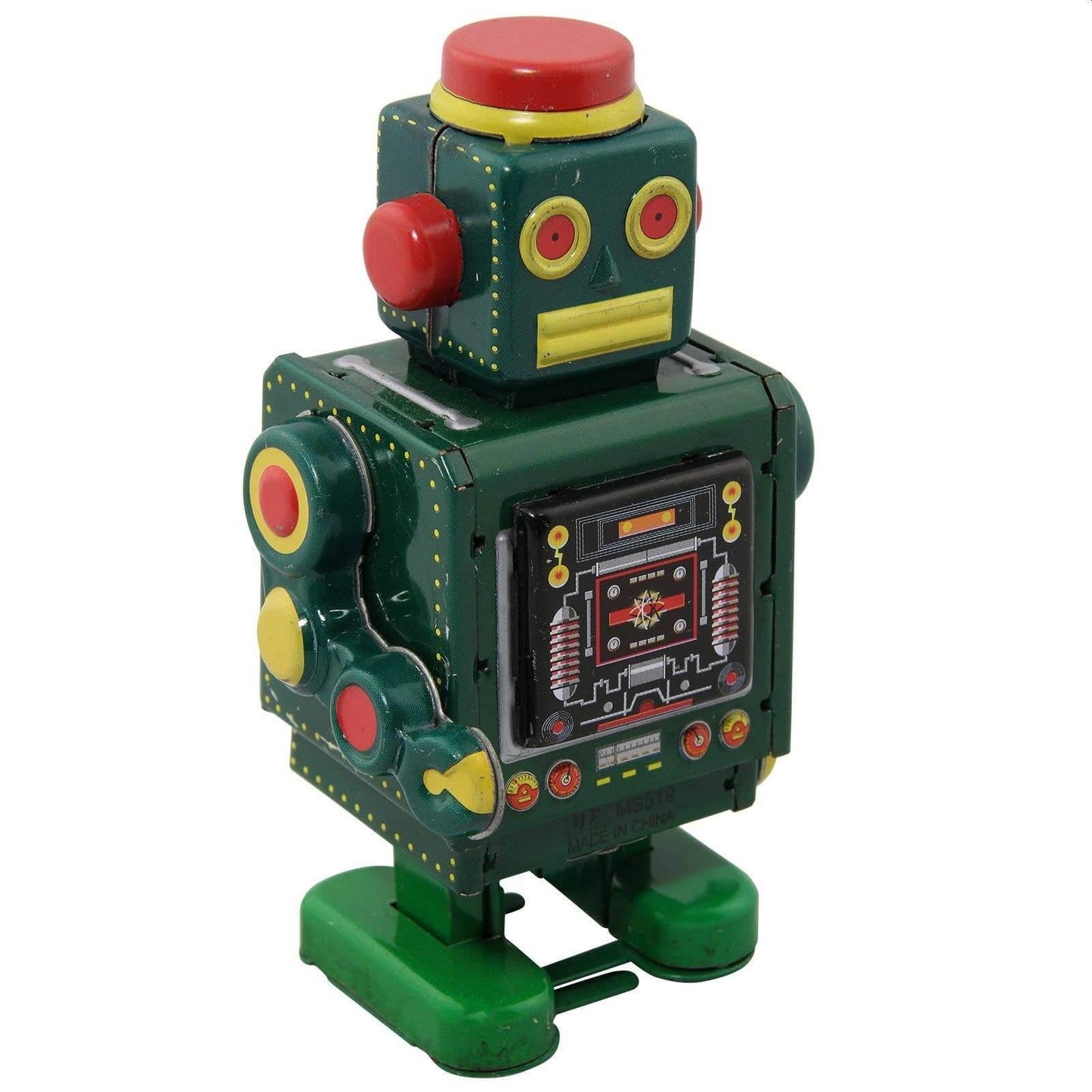Lechroboter Wind-up GreenB - Antique & Hire