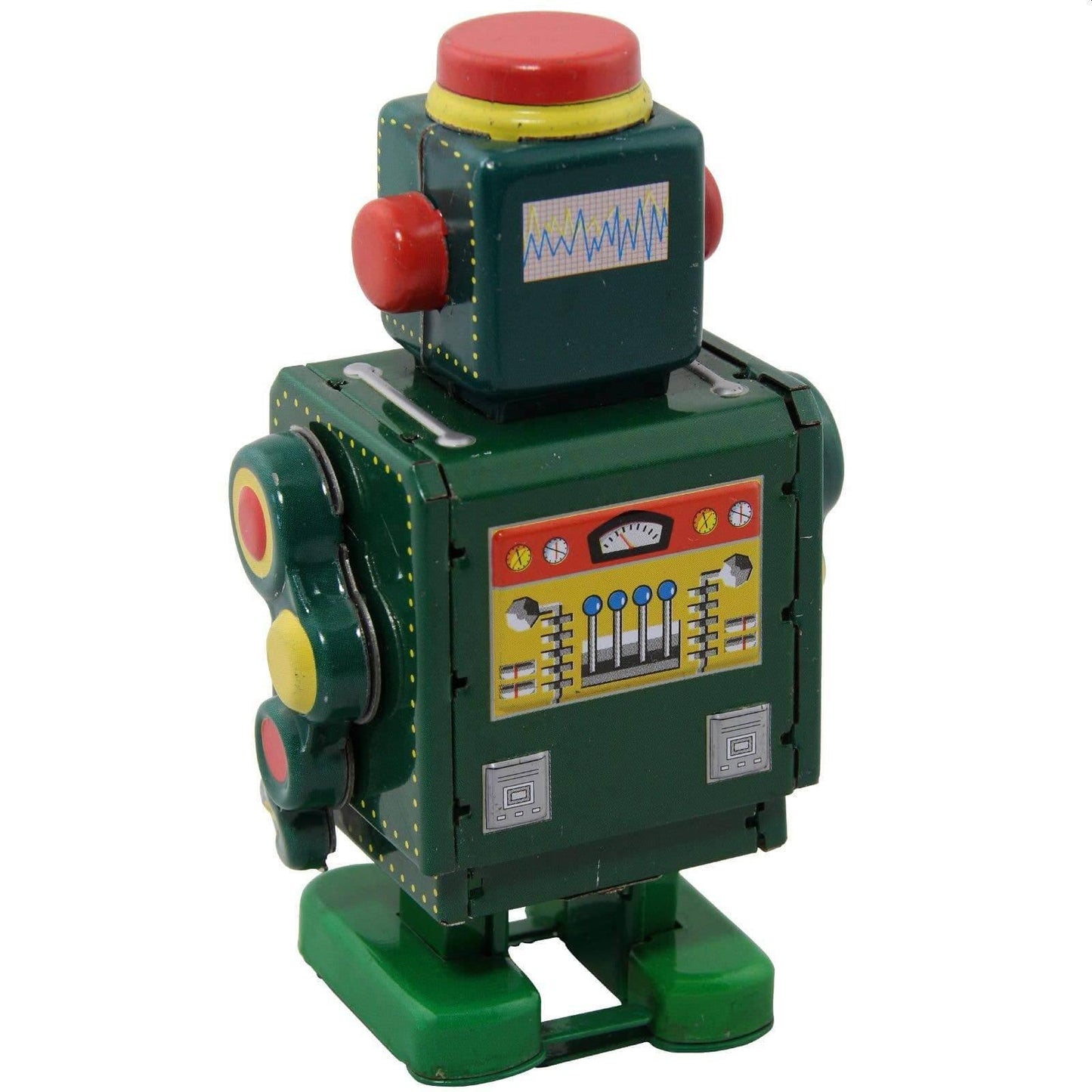 Lechroboter Wind-up GreenB - Antique & Hire