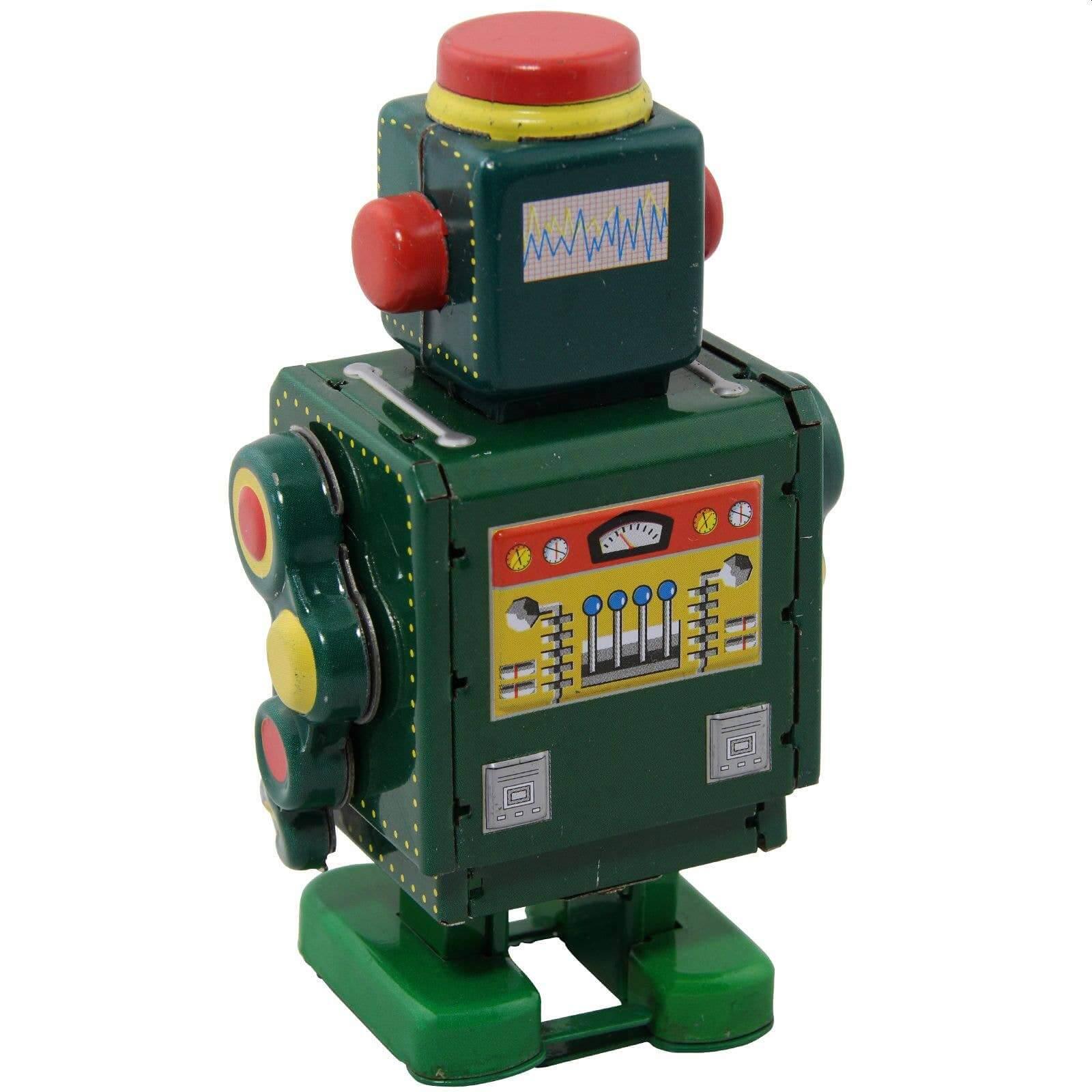 Lechroboter Wind-up GreenB - Antique & Hire
